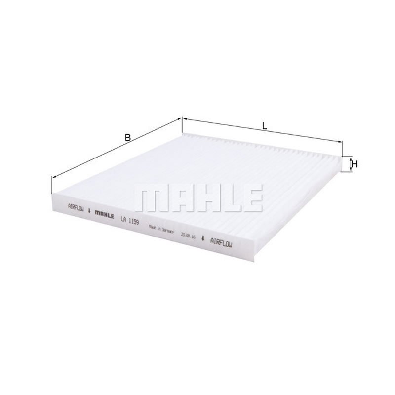 JEEP CHEROKEE MAHLE LA1347 Cabin Air Filter K68223044AA