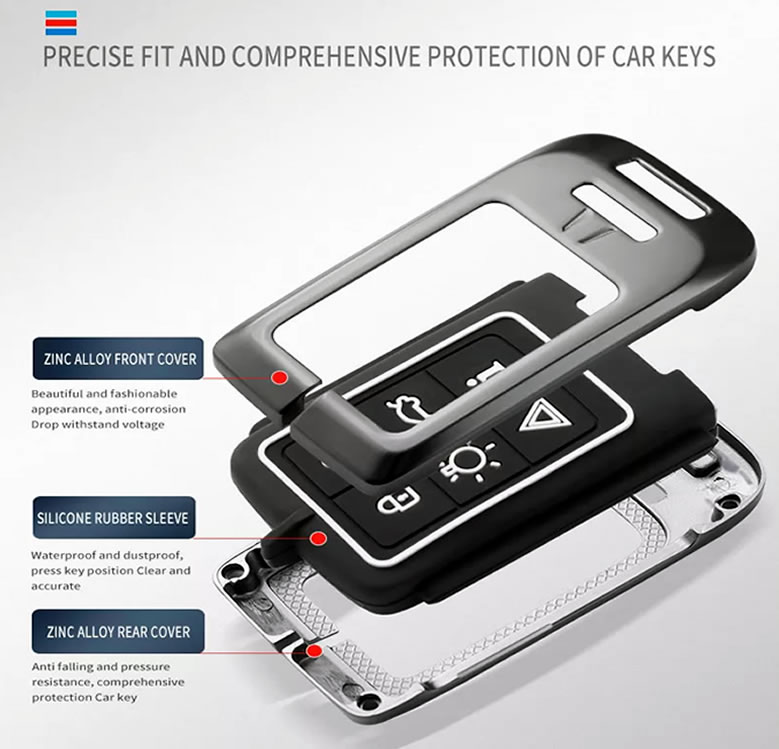 VOLVO Zinc Alloy Key Protector - Image 3
