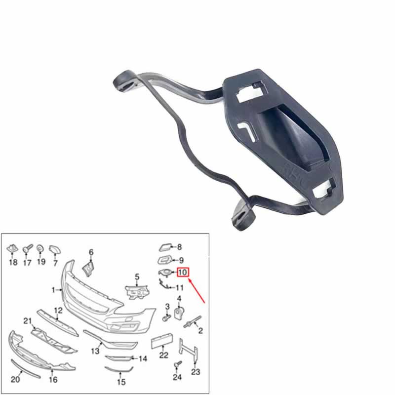 Headlight Washer Cover Bracket VOLVO LH 31353308 - Image 2