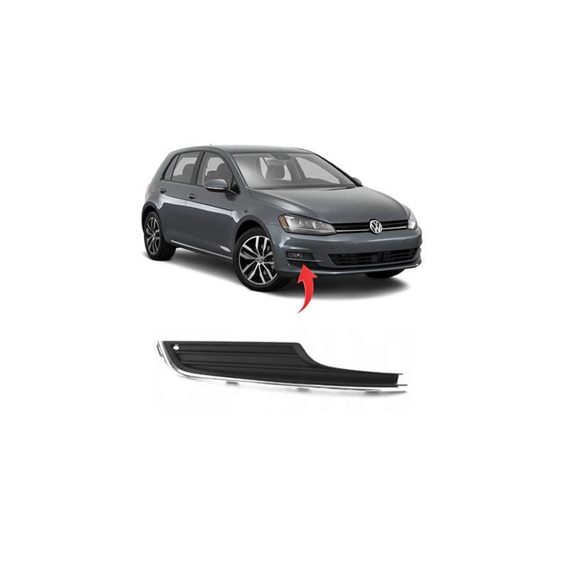 VW Golf Mk7 Right Lower Bumper Grille 5GB854662