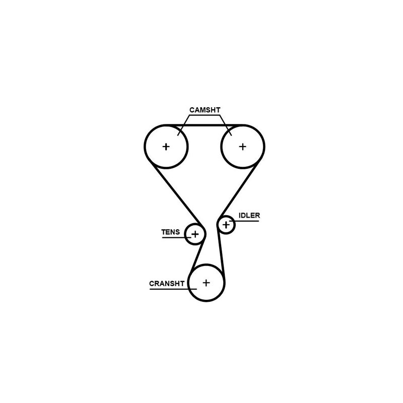 Peugeot Timing Belt GATES T360HOB - Image 2