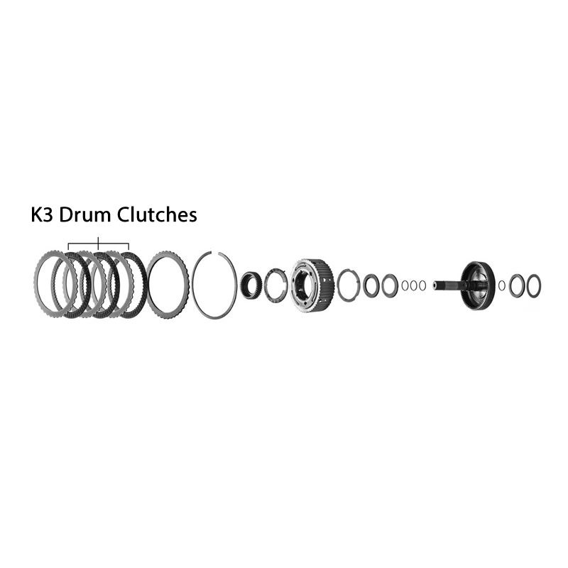 VW 09G / 09K (TF60SN) Automatic Transmission Clutch Kit - Image 3