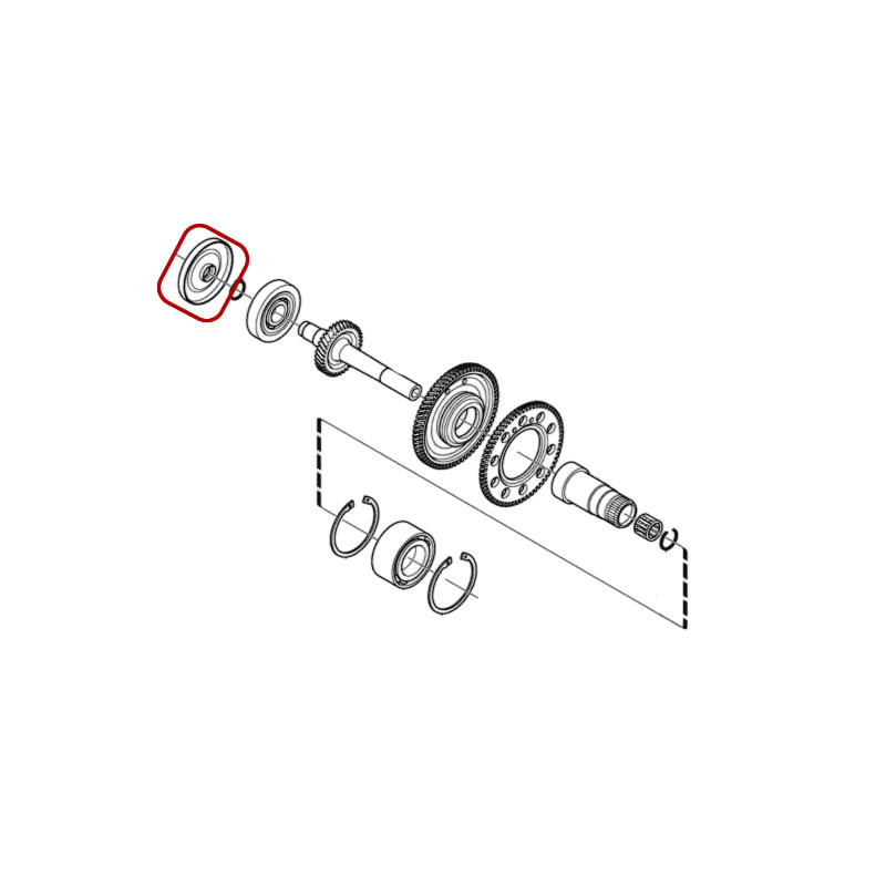 VOLVO Engine Crankshaft Seal 8692757 - Image 3