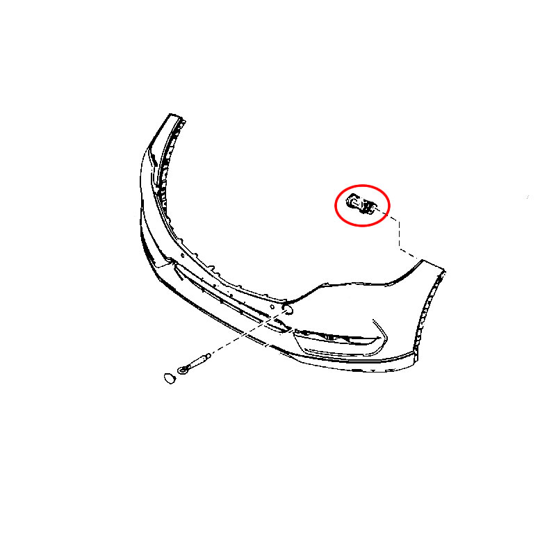 MAZDA CX-5 Front Bumper Bracket LH KD5H500U1 - Image 3