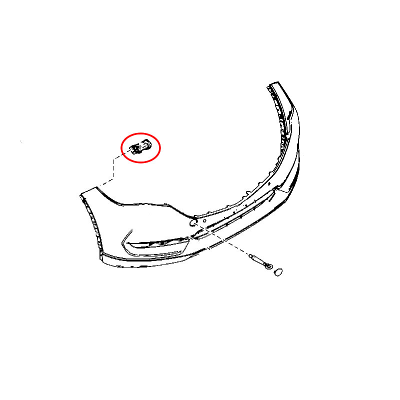 MAZDA CX-5 Front Bumper Bracket RH KD5H500T1 - Image 3