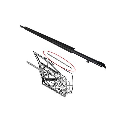 MAZDA CX-5 (KF) Front RH Door mouldings KB7W50640C