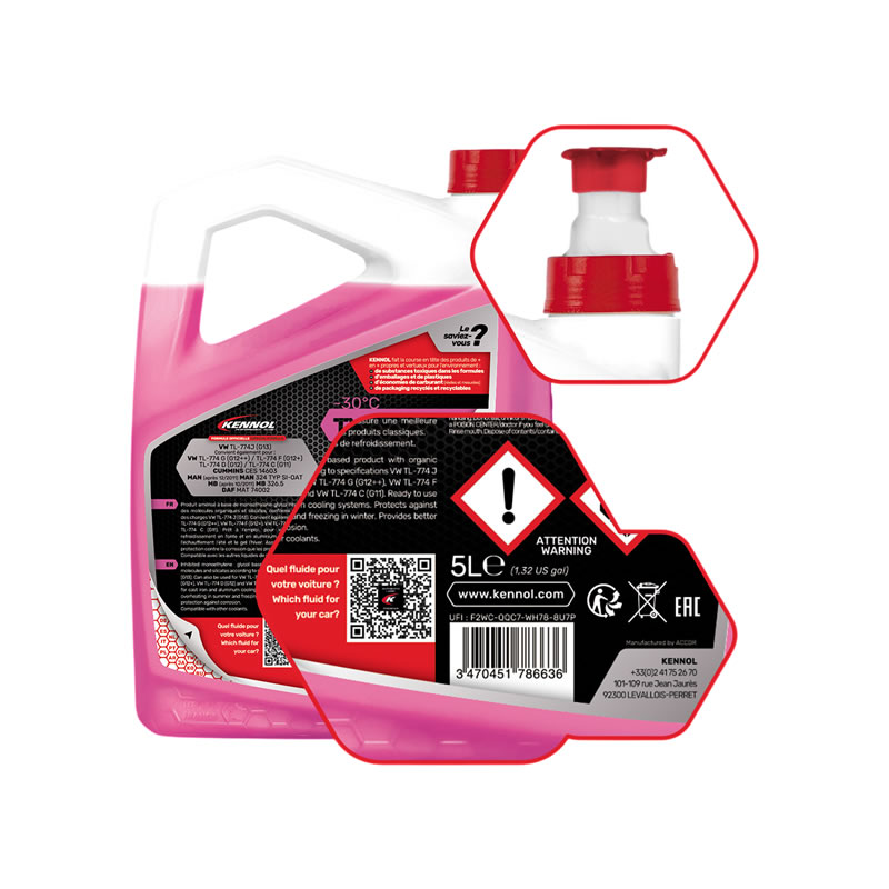 AUDI, VW COOLANT (Type G13) KENNOL - Image 3